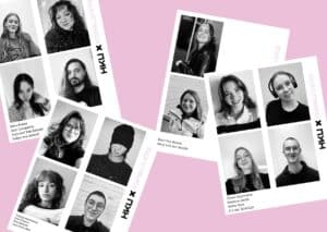 portretten van studenten die komen exposeren bij Stadsklooster Utrecht