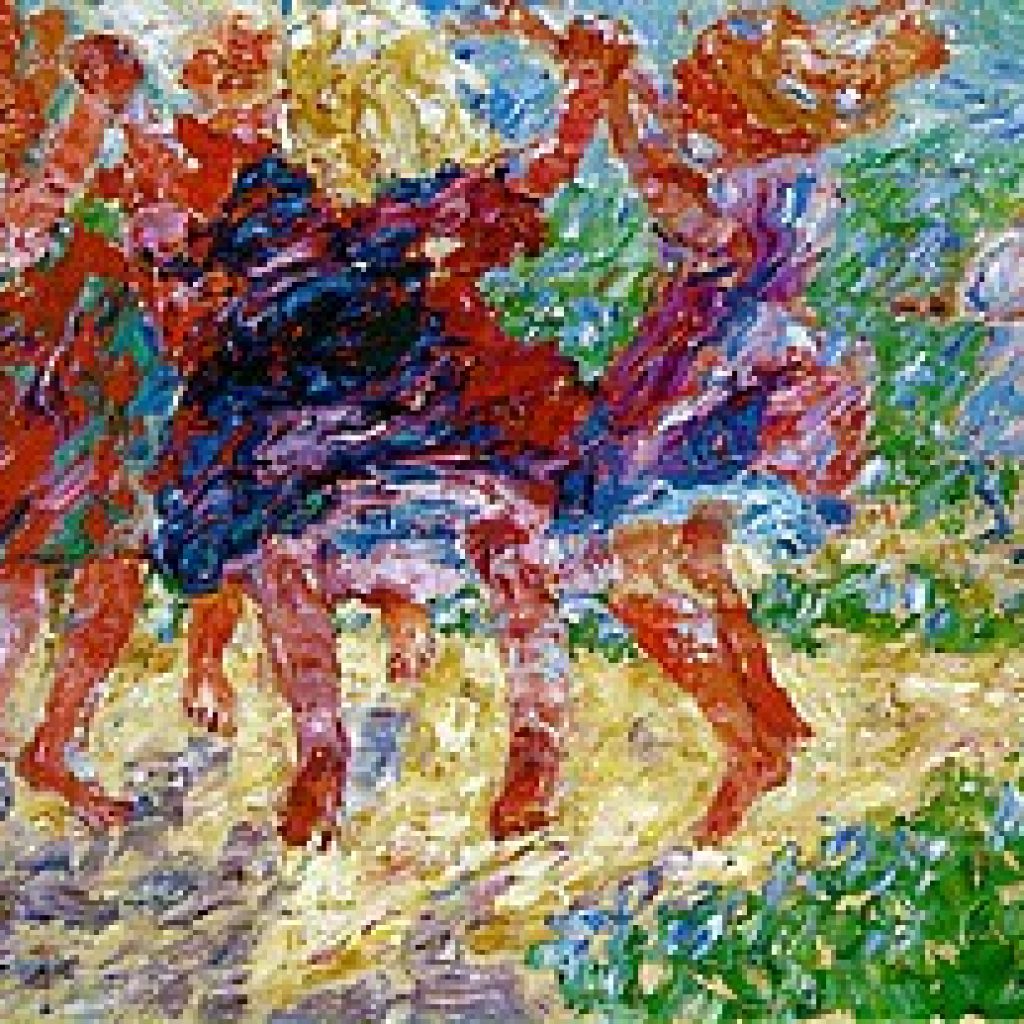 Emil_Nolde_-_1909_-_Wildly_Dancing_Children